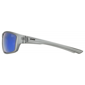 Glasses Uvex sportstyle 230 smoke transparent / mirror blue