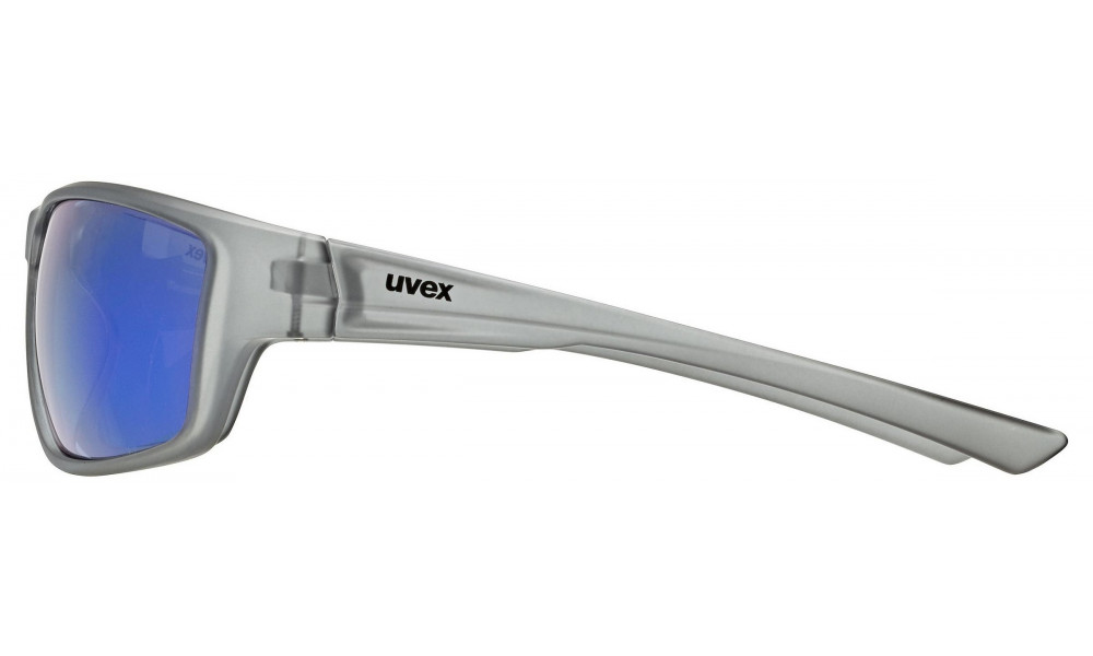 Glasses Uvex sportstyle 230 smoke transparent / mirror blue - 2