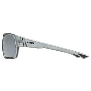 Glasses Uvex sportstyle 238 smoke mat / mirror silver