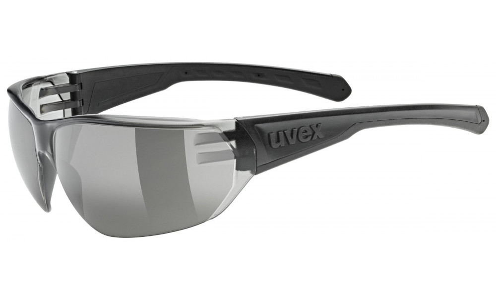 Glasses Uvex equate black matt / smoke - 1