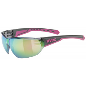 Glasses Uvex equate grey-pink matt / mirror pink