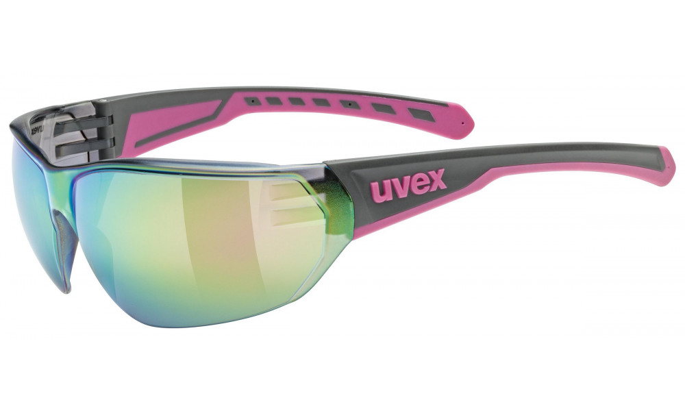 Очки Uvex equate grey-pink matt / mirror pink - 1