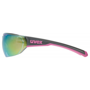 Glasses Uvex equate grey-pink matt / mirror pink