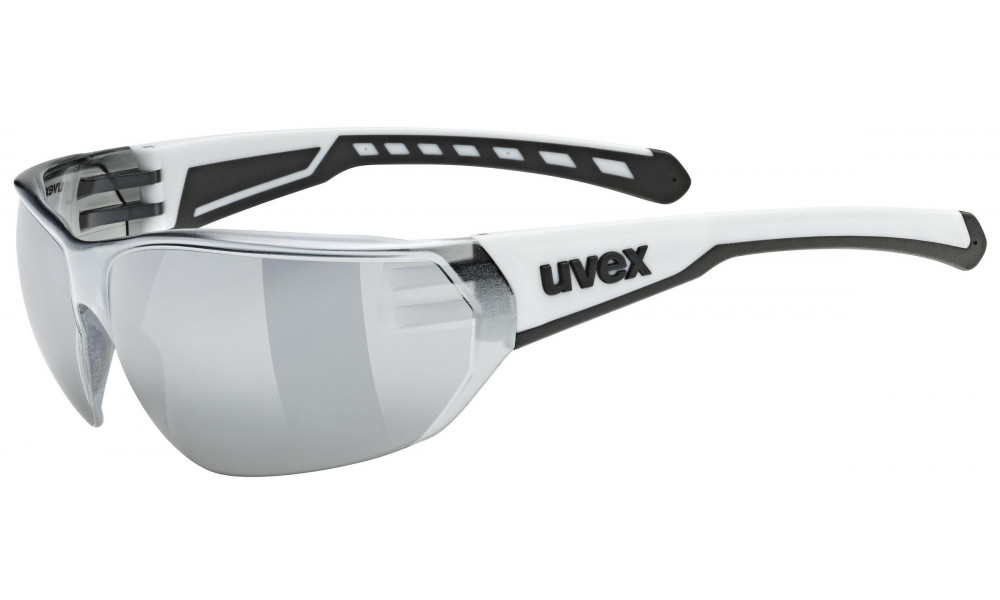 Очки Uvex equate white matt / mirror silver - 1