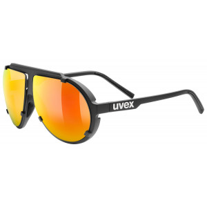 Очки Uvex esntl pina black matt / mirror red Очки Uvex esntl pina black matt / mirror red