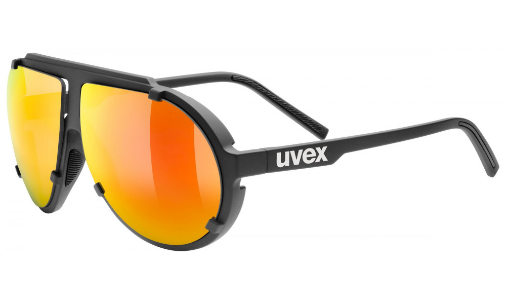 ???? Uvex esntl pina black matt / mirror red - 1