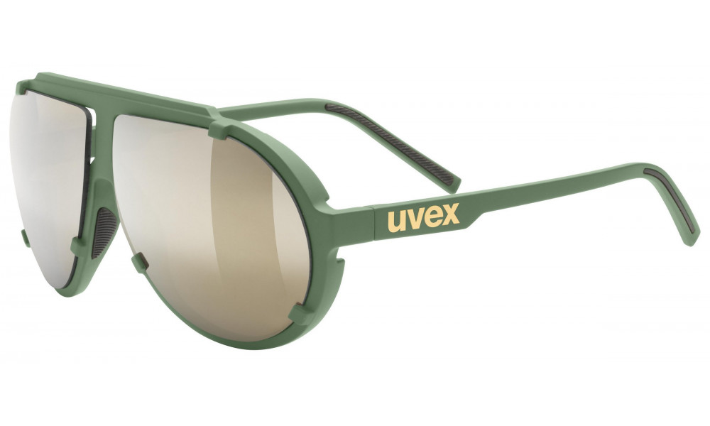 ???? Uvex esntl pina moss green matt / gold mirror - 1