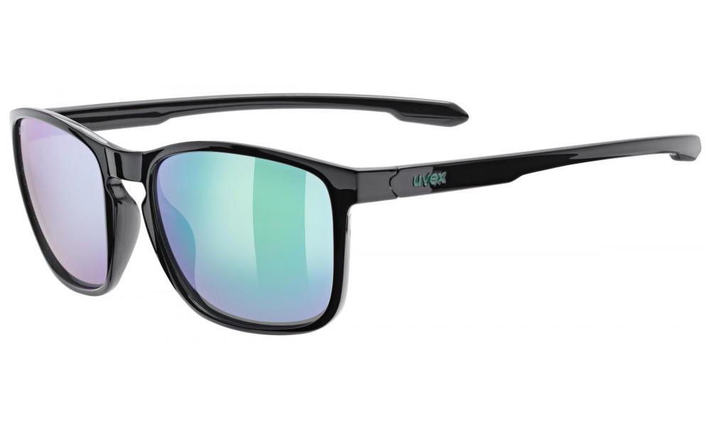 Очки Uvex LGL 52 black / mirror green - 1