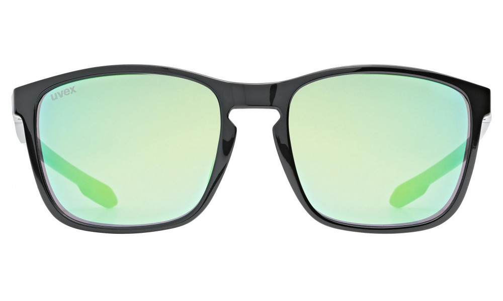 Glasses Uvex LGL 52 black / mirror green - 3