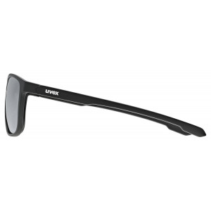 Glasses Uvex LGL 52 black matt / mirror silver