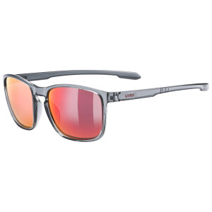 Glasses Uvex LGL 52 smoke / mirror red