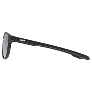 Glasses Uvex LGL 53 black matt / mirror silver