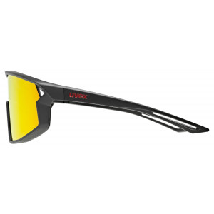 Очки Uvex skyrise jr. black matt / mirror red
