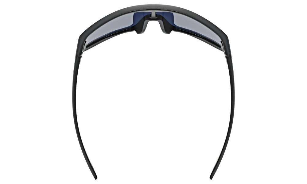 Glasses Uvex skyrise jr. black matt / mirror red - 5