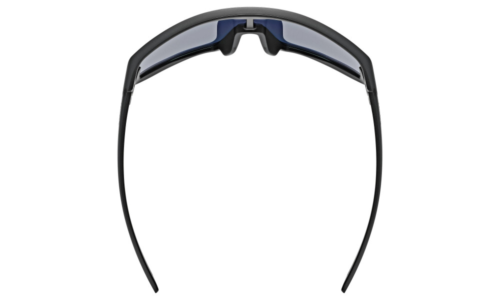 Очки Uvex skyrise jr. black matt / mirror red - 5