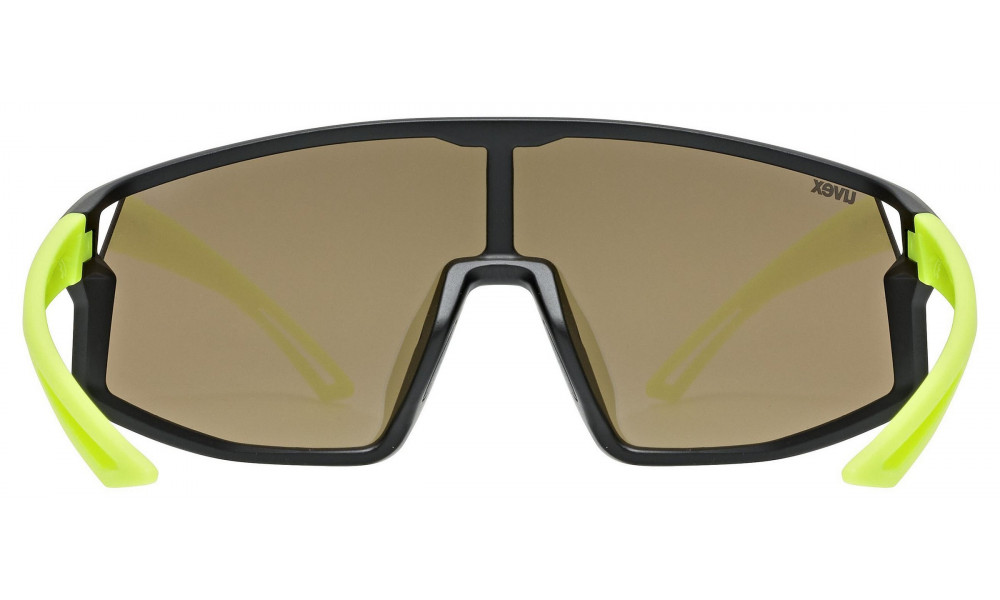 ???? Uvex skyrise jr. black-yellow matt / mirror yellow - 4