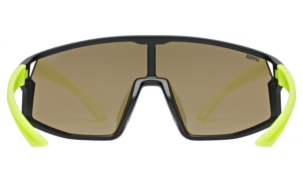 Очки Uvex skyrise jr. black-yellow matt / mirror yellow - 4