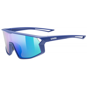 Glasses Uvex skyrise jr. blue matt / mirror green