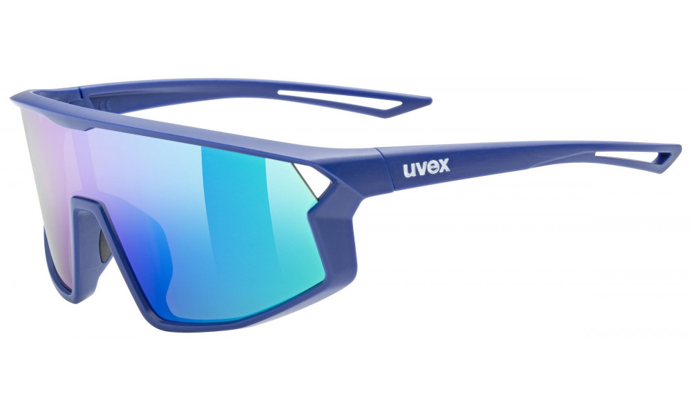 Очки Uvex skyrise jr. blue matt / mirror green - 1