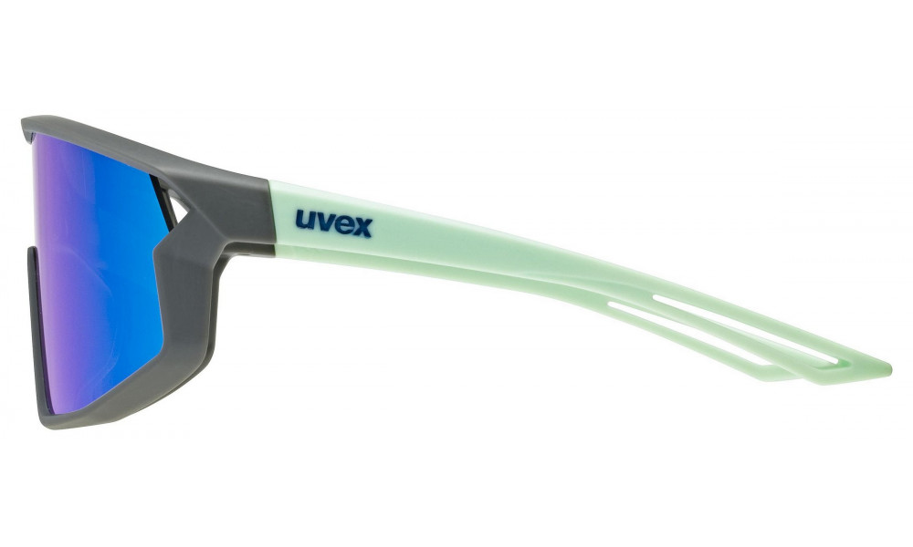 ???? Uvex skyrise jr. grey-green matt / mirror blue - 2