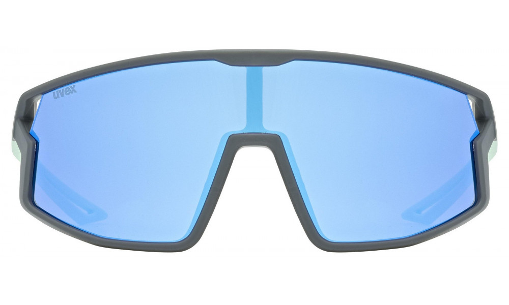 Glasses Uvex skyrise jr. grey-green matt / mirror blue - 3