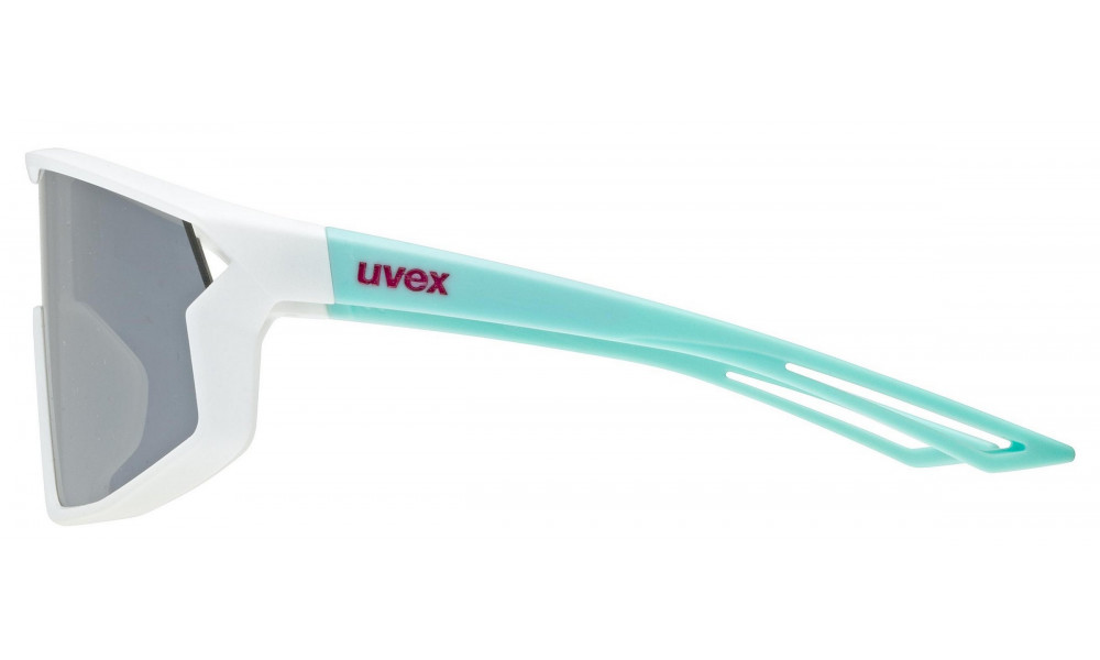 Очки Uvex skyrise jr. white-green matt / mirror silver - 2