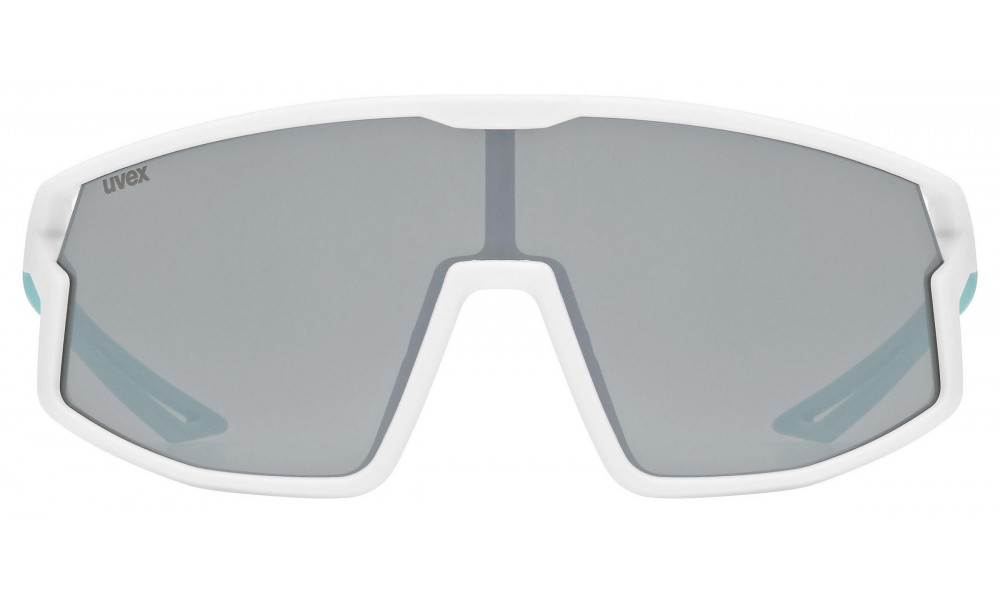 Glasses Uvex skyrise jr. white-green matt / mirror silver - 3