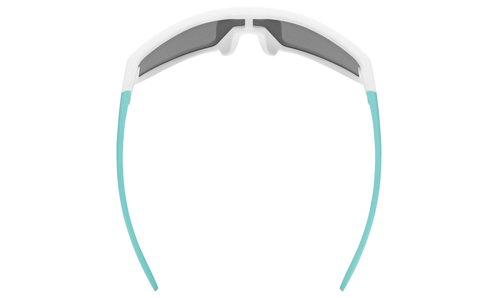 Glasses Uvex skyrise jr. white-green matt / mirror silver - 5