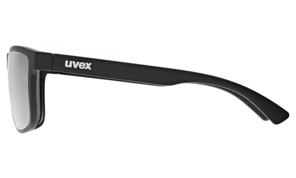 Glasses Uvex rookie black matt / mirror silver - 2