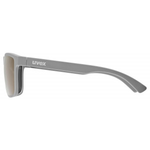 Glasses Uvex rookie grey matt / mirror blue