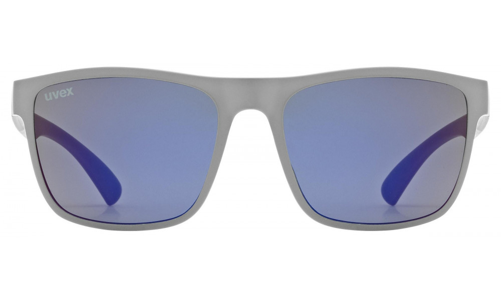 Glasses Uvex rookie grey matt / mirror blue - 3