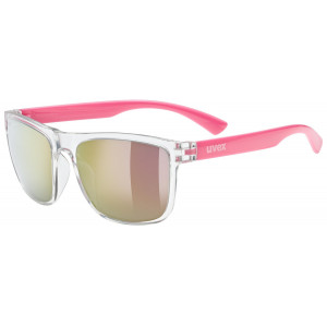 Очки Uvex rookie clear-pink / mirror pink