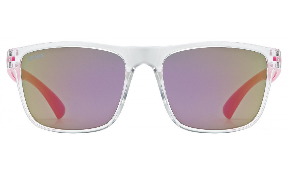 Очки Uvex rookie clear-pink / mirror pink - 3