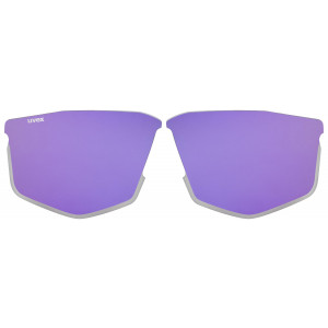 Glasses lenses Uvex axos set ESS purple