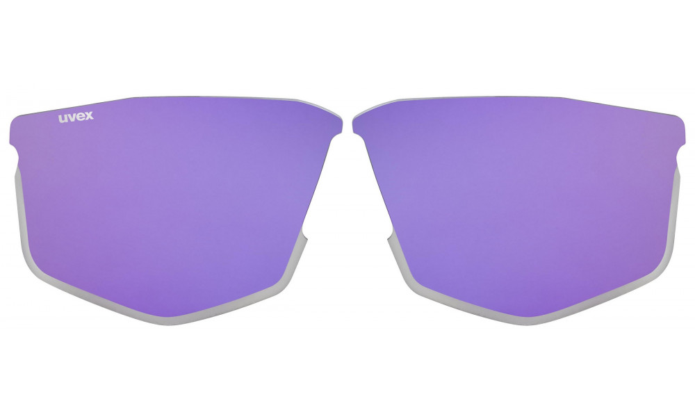 Glasses lenses Uvex axos set ESS purple 