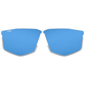 Glasses lenses Uvex axos set ESS blue