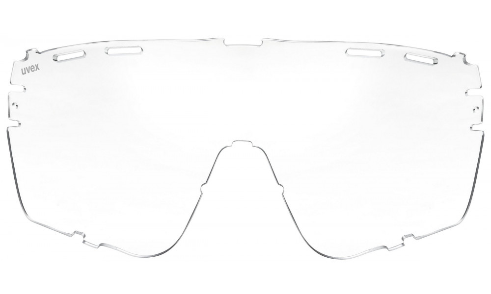 Glasses lenses Uvex ESS sportstyle 236 S clear 