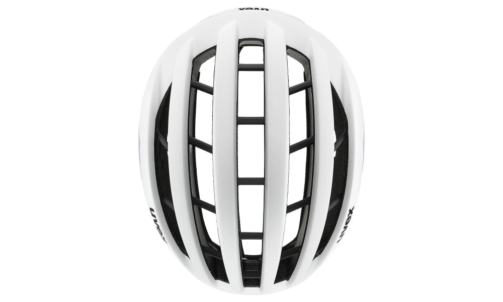 Шлем Uvex surge aero MIPS white-lilac apricot matt - 4