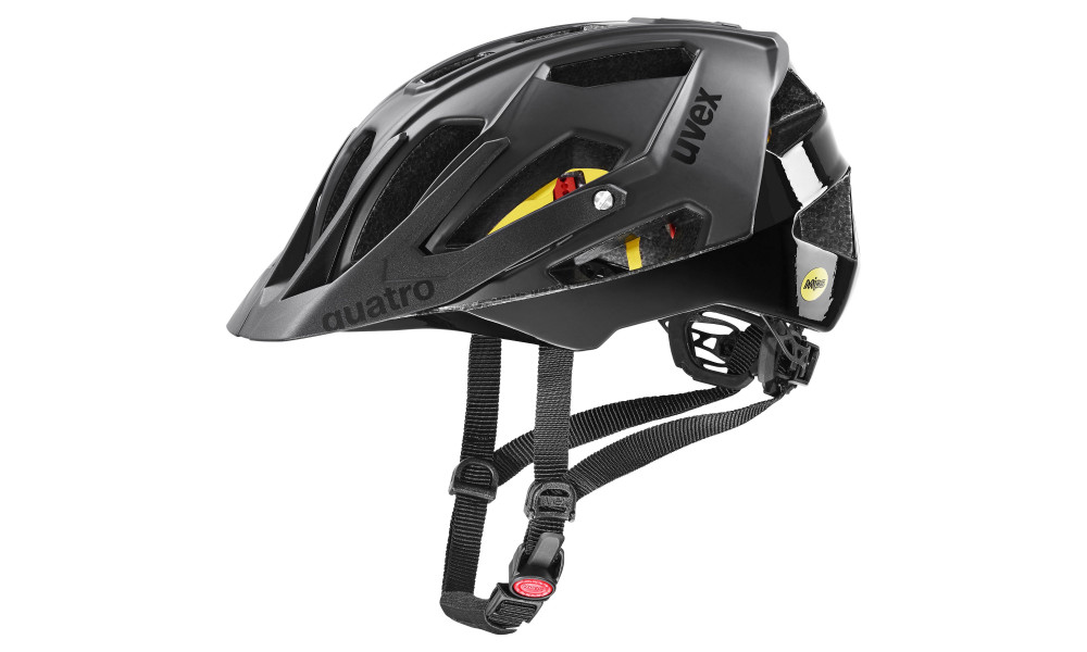 Helmet Uvex quatro cc MIPS black matt - 1