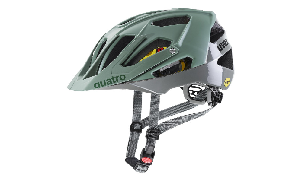 Шлем Uvex quatro cc MIPS moss rhino - 1