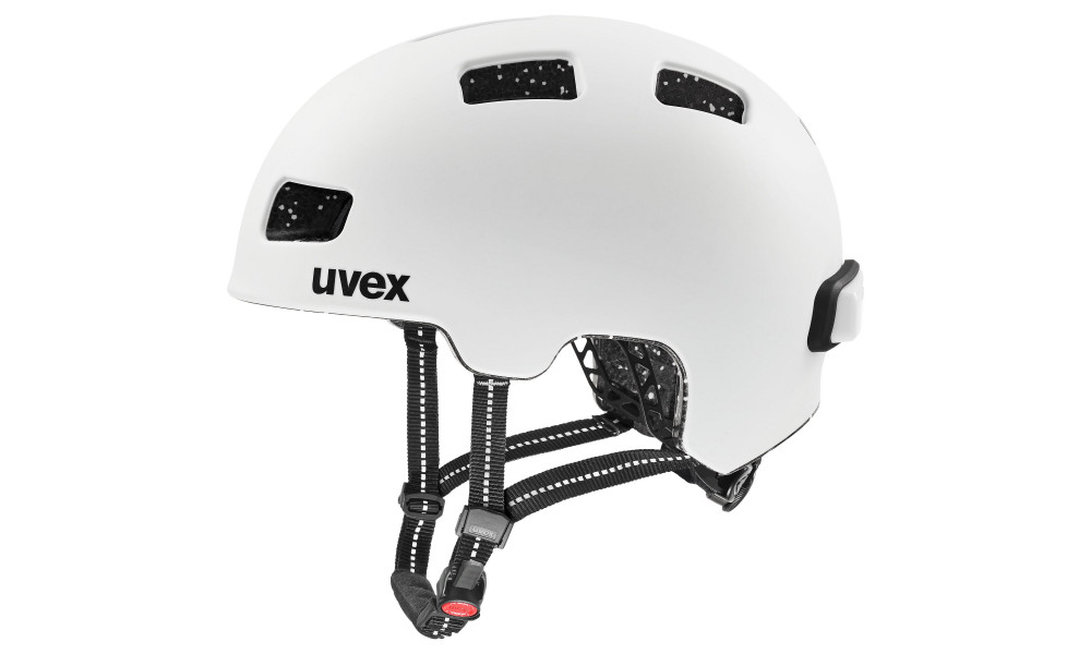 Helmet Uvex city 4 white skyfall matt - 1