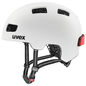 Шлем Uvex city 4 white skyfall matt