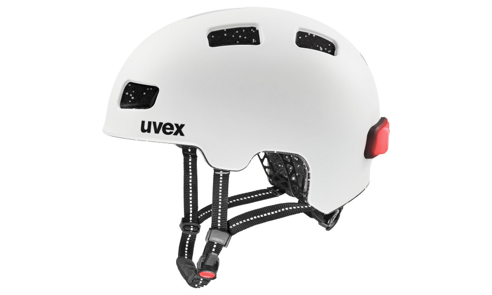 Helmet Uvex city 4 white skyfall matt - 2