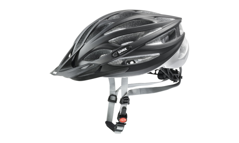 Helmet Uvex oversize black mat silver - 1