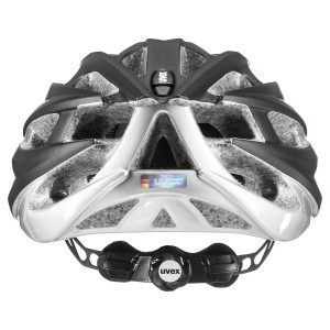 Helmet Uvex oversize black mat silver