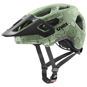 Шлем Uvex react jr. moss green altimeter matt