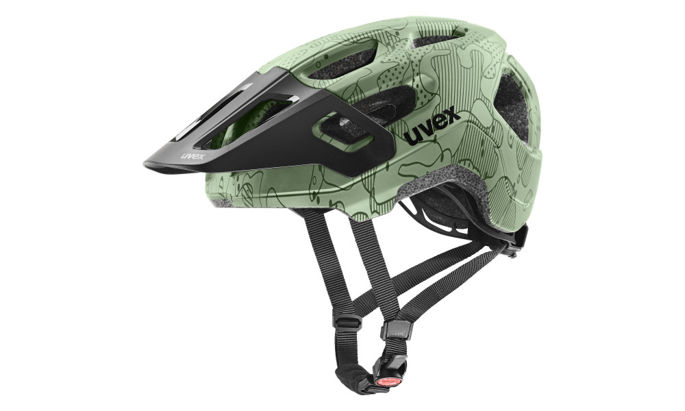 ???? Uvex react jr. moss green altimeter matt - 1