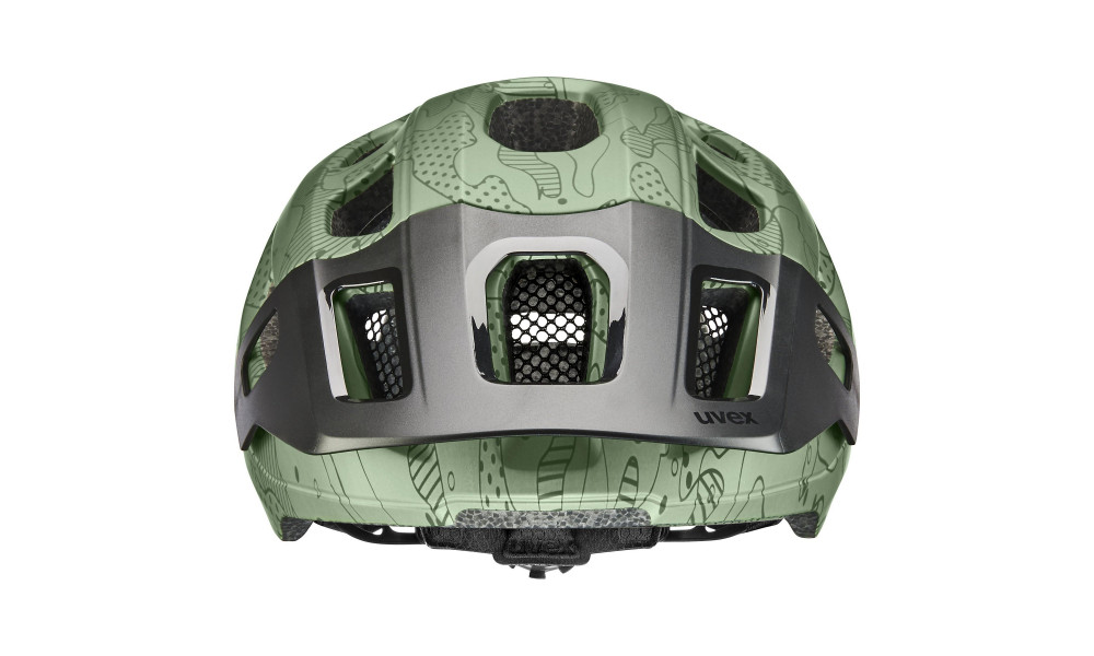 Helmet Uvex react jr. moss green altimeter matt - 3