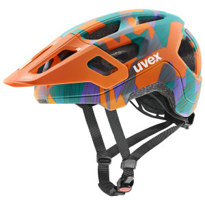 Шлем Uvex react jr. papaya camo matt