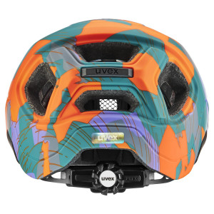 Helmet Uvex react jr. papaya camo matt